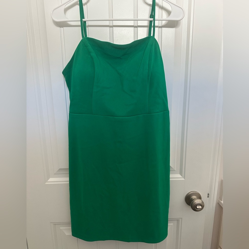 Green dress size 13
